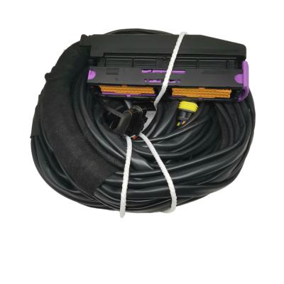 China OEM Accepted ISO9001 Waterproof Automotive Cable Harness For 56 Pins ECU for sale