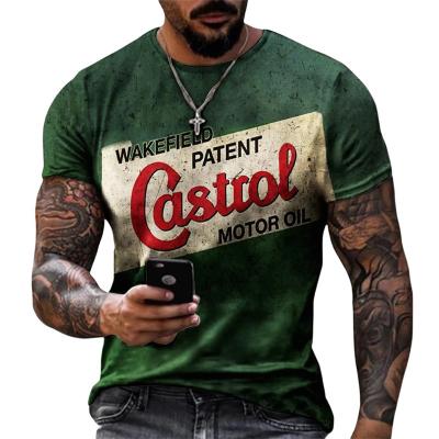 China Breathable Factory Price Summer Cotton Anti-Wrinkle Custom T-shirt Pattern Short Sleeve Top for sale