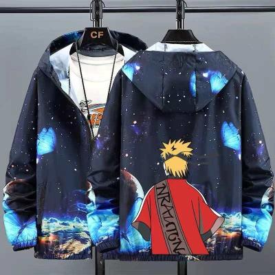 China 2022 New Custom Pattern Cartoon Digital Printing Comfortable Sweater Men Breathable Sunproof Clothing for sale