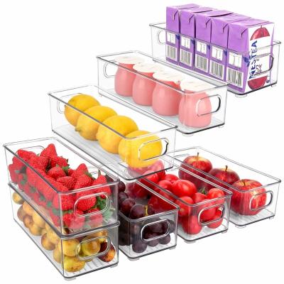 China New Design Viable Fun Fridge Bin Organizer Storage Organizer Plastic Storage Box for sale