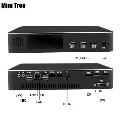 China No Newest Mini Gaming PC i7 8700 i5 9400F GTX1050TI 4G Dedicated Card Win10 Barebone Nettop WiFi HD_MI2.0 Linux Desktop Computer for sale