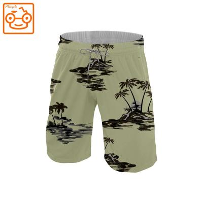 China 2021 Customs Breathable Designer Fresh Plus Size Boy Surf Panel Hand Painted Shorts With Pockets Mens Swim Trunks for sale