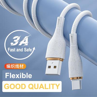 China Mobile Phone Braiding 1m USB C 3.1 Charging Cable With Gift Box for sale