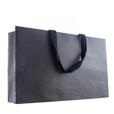 China Foldable Paper Bag Packaging Recyclable / Biodegradable Sustainable Luxury Paper Packaging Bags for sale