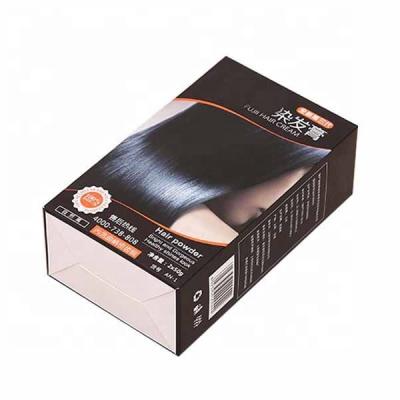 China Recyclable Manufacturers Printing Custom Hair Dye Packaging Box / Shampoo Hair Care Cream Packaging Box, Hair Dye Box for sale