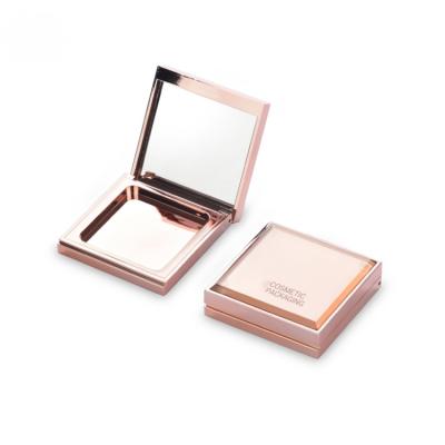 China Cute Recyclable Compact Private Label Powder Crate Compact Powder Wrap With Blush For Cosmetics Packaging for sale