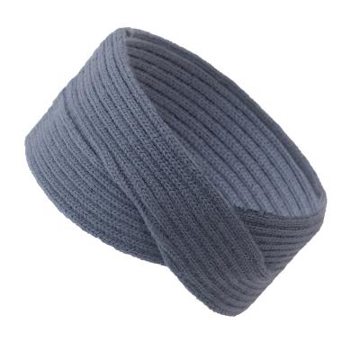 China Running Fashion Elastic Soft Headbands Solid Colors Non Slip Moisture Wicking Stretchy Yoga Head Wraps for sale