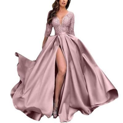 China Long Dress Tail Party Evening Dress Anti-static Sexy Wedding Dress for sale