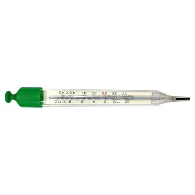 China Non-Toxic Glass Mercury Thermometer Veterinary Thermometer Hot Selling Non-Toxic Free Animal And Veterinary Thermometer for sale