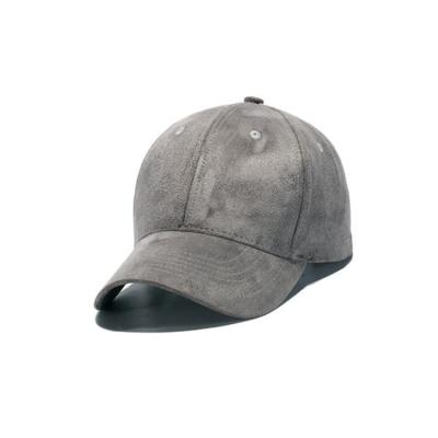 China COMMON Design Your Own Winter Suede Baseball Cap No Logo Custom Suede Hat And Dad Hat for sale