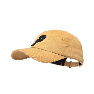 China JOINT 100% Custom Multi Color 6 Panel OEM Cotton Corduroy Baseball Mens Dad Hat for sale