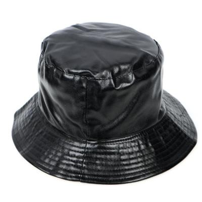 China Character Good Quality Waterproof Unisex Faux Fur Top Hat Costume Leather Bucket Hat for sale