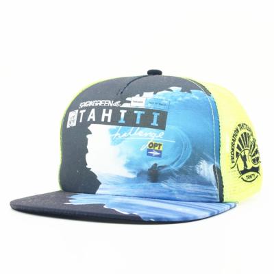 China High Quality Flat Sports JOINT Mesh Cap Brim Snapback Hiphop Hat Cap Trucker for sale