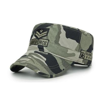 China COMMON Direct German Military Army Camouflage Hat Flat Surface Factory OEM Military Baseball Cap for sale