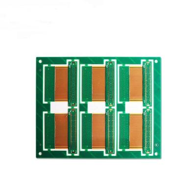 China FPC-Rigid PCB manufacturer FPCB board factory flexible+FR4 material PCB board polyimide circuit board FPCB fabrication for sale