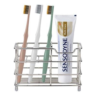 China Durable Anti-rust Toothbrush Holder Stainless Steel Metal Holder With Multifunctional 7 Slots For Call for sale