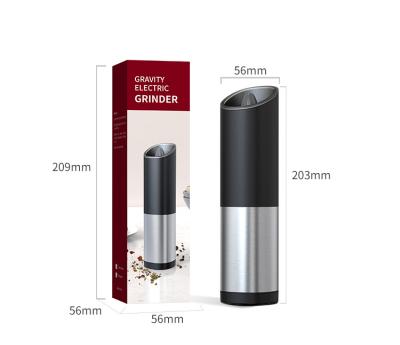 China Viable Stainless Steel Salt Grinder Mill Electric Pepper Grinder for sale