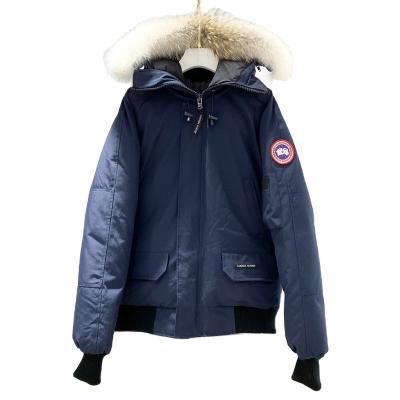 China Breathable Winter Down Jacket Men's Bomber Jacket Anorak Jacket Similar To Canada Coat Goose To Keep Warm In The Winter for sale