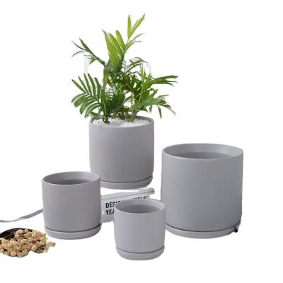 China Modern Round Pemphis Matte Flower Plant Nordic Creative Succulent Pot For Indoor for sale