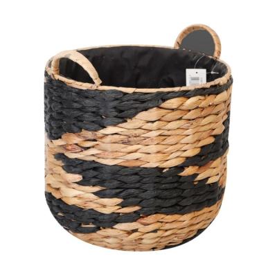 China Pemphis Cheap Hot Sale Top Quality Rope Woven Storage Stocked Basket Set Of 3 for sale