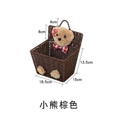 China Pemphis Car Storage Basket Stocked Woven Basket For Shelves And Table for sale