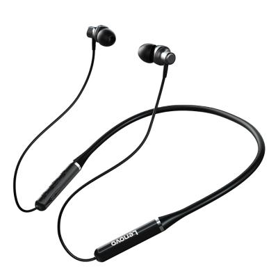 China Original Lenovo neckband BT 5.0 lenovo wireless stereo earphones lenovo HE05 neckband headphones genuine new for sale