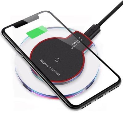 China Hot Mobile Phone Custom Product 5V 1A 5W Qi Wireless Charger Hot Fast Fast Charging Pad Pad for sale