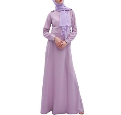 China Latest Muslim Abaya Designs Elegant Professional Dress 659 Dubai Muslim Dresses Long for sale