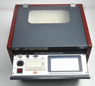 China Transformer Oil Tester Manufacturer HYYJ-502A for sale