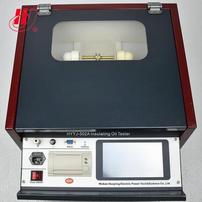 China Insulating Oil Tester HYYJ-502A for sale 460mm*380mm*360mm for sale