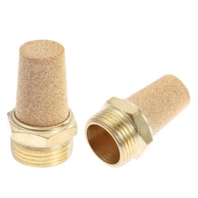 China Material of Construction Shop Pneumatic Solenoid Valve Filter Noise Muffler Muffler for sale