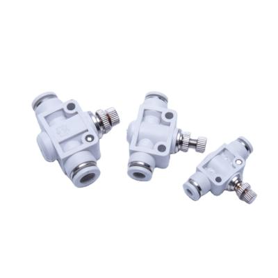 China PA Type T Industry Pneumatic Quick Connector Pneumatic Fittings Plastic Fitting for sale