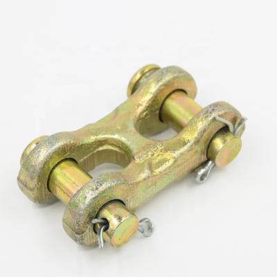 China Factory Supply High Quality Forged Twin Link Clevis Clevis Link For Chain Accessory for sale