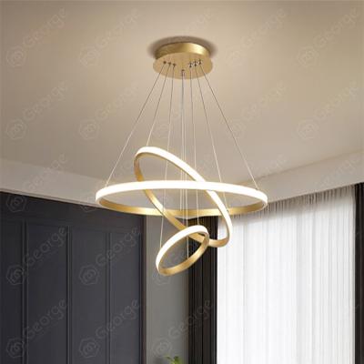 China ABM-8801-246-coffee Modern Classic Project Hotel Residence Cheap Modern Minimalist Chandelier for sale