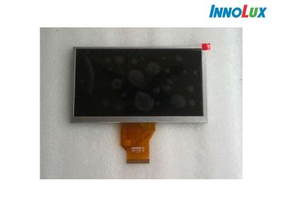 China Wide screen Innolux LCD Panel 800x480 for automobile , Parallel RGB car lcd monitor screen for sale