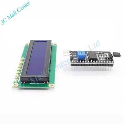 China 1602 16x2 HD44780-Karakter LCD /w IIC/I2C 1602 de Module van de Periodieke Interfaceadapter Te koop