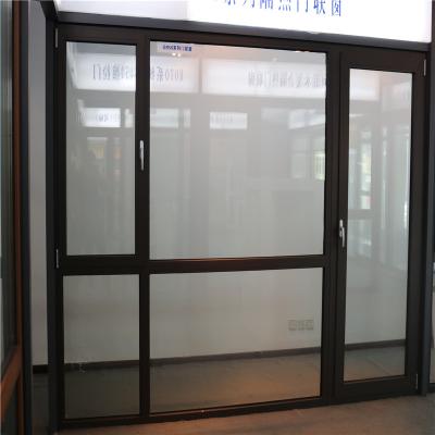 China Swing Glass Aluminum Doors And Windows With Aluminum Alloy Frame Sliding Laminated Triple Glazed Window Door Price Double for sale