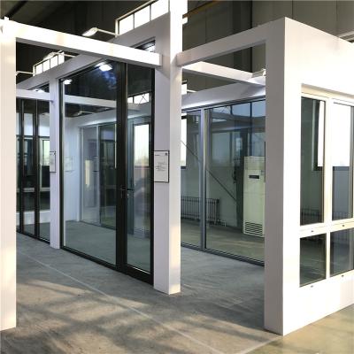 China Swing Large Luxury French Sliding Doors Aluminum Commercial Residential Office Bifold Casement for sale