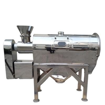 China Food Processing Separator Turbo Sieve Horizontal Centrifugal Airflow Pharmaceutical Processing Screen for sale