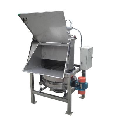 China Building Material Stores Dust Free Feeding Station , Bag Unloader Station for sale