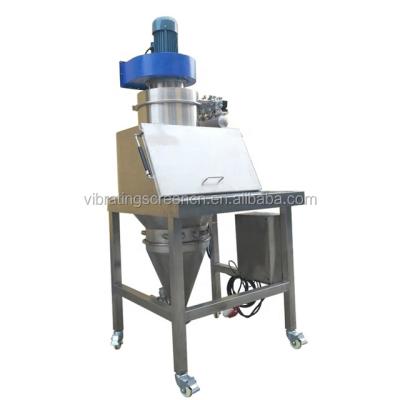 China Dust Free Feeding Bulk Material Food Processing Stainless Steel Inspecting Station , Bag Unloader Station for sale