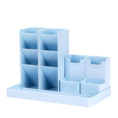 China Good Quality Wholesale Customized Plastic Holder Desktop Pen Holder Storage for sale