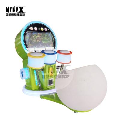 China Indoor Games Coin Operated Kids Knocking Hammer Music Drummer Game Machine For Amusement Park 67*144*118 for sale