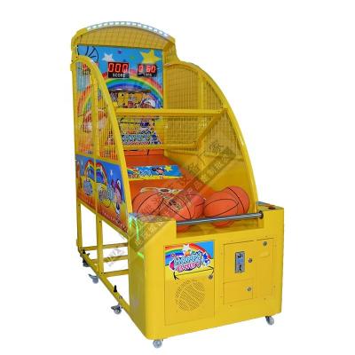 China Electronic Game Machine Happy Metal Baby Children Cute Street Basketball Game Machine for sale