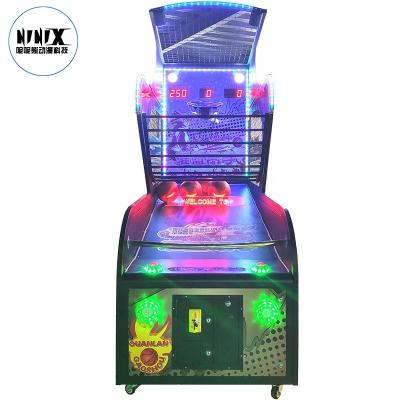 China Game Center Amusement Equipment Arcade Coin Operated Games Basketball Electronic Shooting Machine 100*245*265 for sale