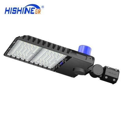 China Hishine ROAD 100w led street light with high power 5050 SMD chip led parking lot light fits for outdoor shoe box area lighting for sale