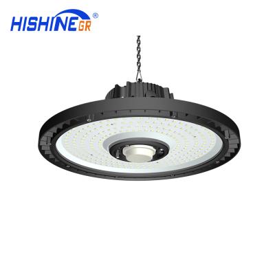 China Warehouse Hishine Group Factory Industrial UFO Led High Bay Light 200w Motion Sensor Led High Bay Light For Warehouse Lighting for sale