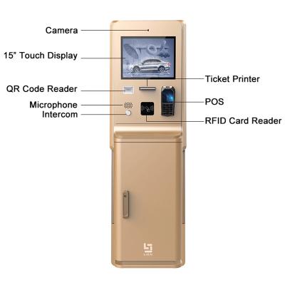 Chine Écran étanche à l'eau à haute luminosité pour l'extérieur Parking Self Payment Kiosque à vendre