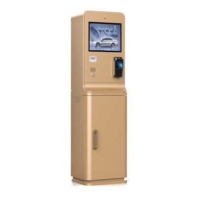 China Customized Parking Payment Kiosk With Cash Payment, Card Reader for sale