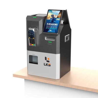 China Cash Payment Kiosk With Bill Acceptor & Change And Coin Accptor & Change All In One payment kiosk for sale